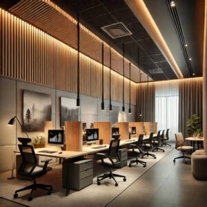 Acoustique de bureau et produits acoustiques pour la maison