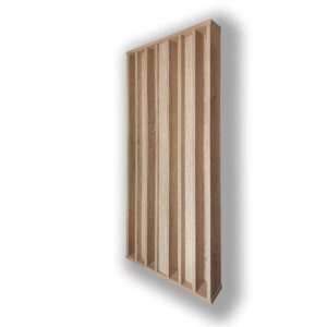 Diffuseur QRD chêne clair 120x60x10cm..