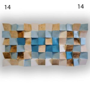 Diffuseur acoustique d'art 60x60x6cm 14 minutes..