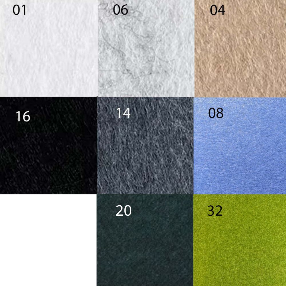 Panneaux pour plafonds courbes – couleurs