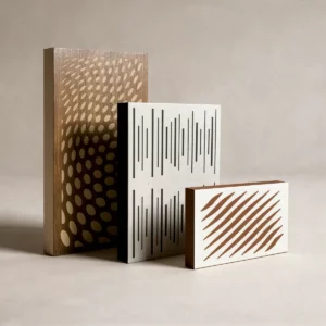 Motifs disponibles pour les façades diffuseur