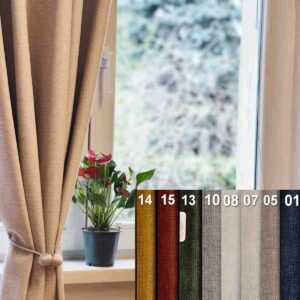 Ross rideau acoustique motif duotone sur mesure
